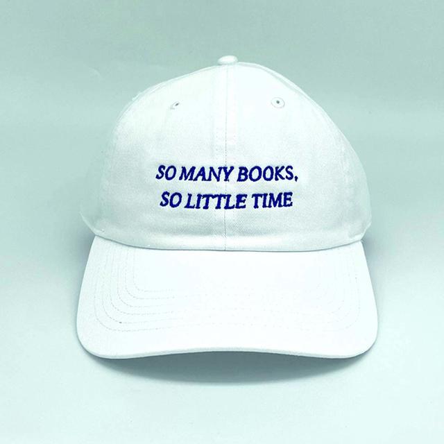 BLANKMAG "SO MANY BOOKS, SO LITTLE TIME" CAP　キャップ 　ホワイト
