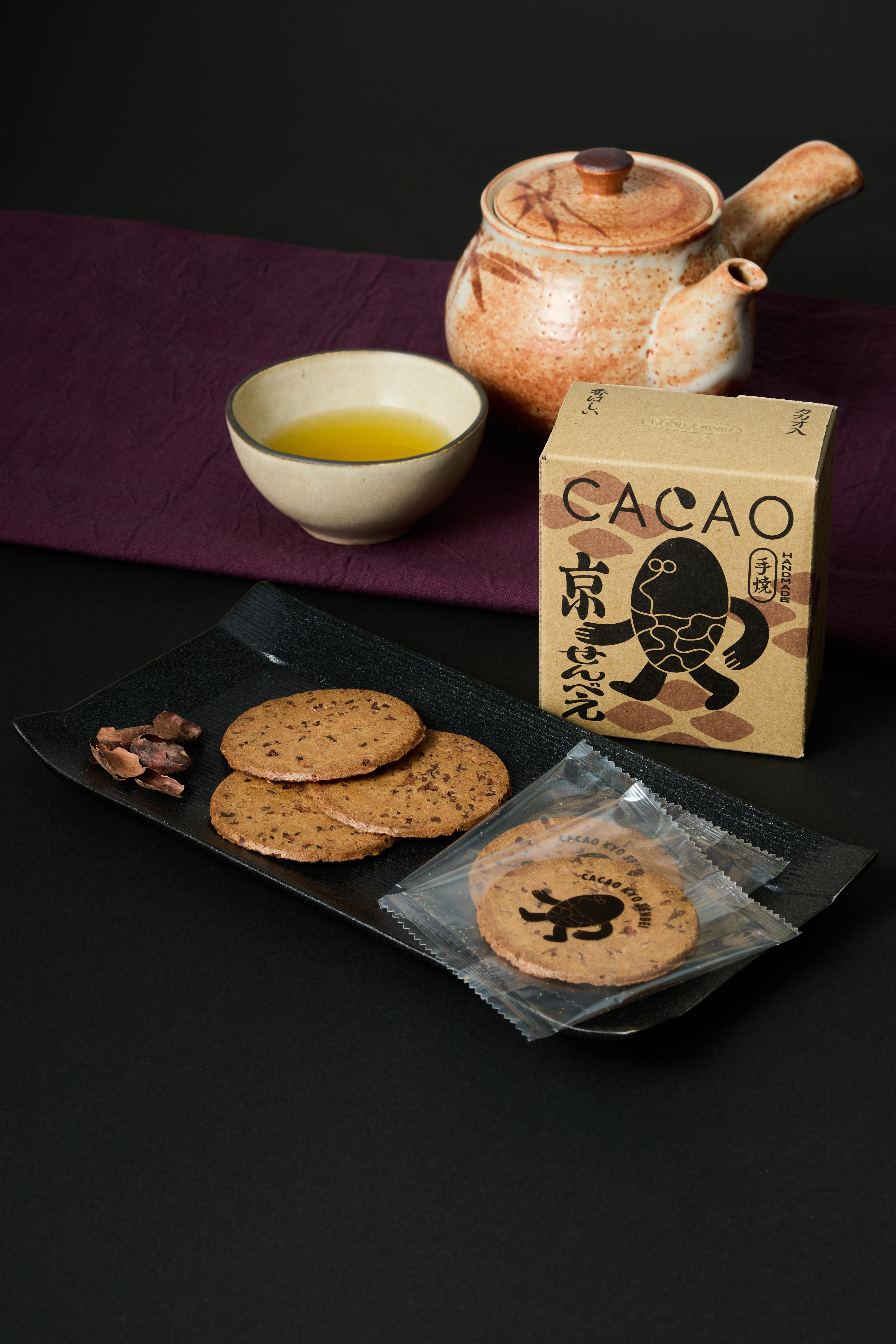 GOOD CACAO　カカオ京せんべえ