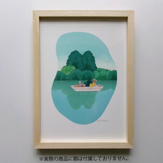 【予約／サイン入り】【コナガイ香 】ジークレープリント作品『Sunday Bubbly』（シート）※10月上旬頃発送予定