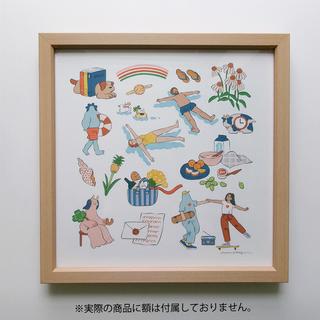 【予約／サイン入り】【コナガイ香 】ジークレープリント作品『POOL』（シート）※10月上旬頃発送予定