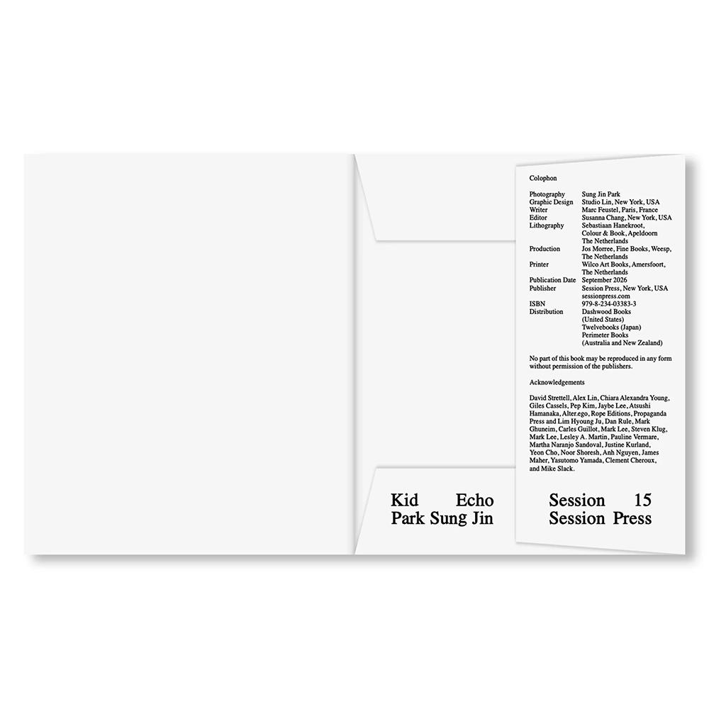 【予約】KID ECHO by Sung Jin Park(パク・ソンジン) 写真集 ※10月中の入荷予定