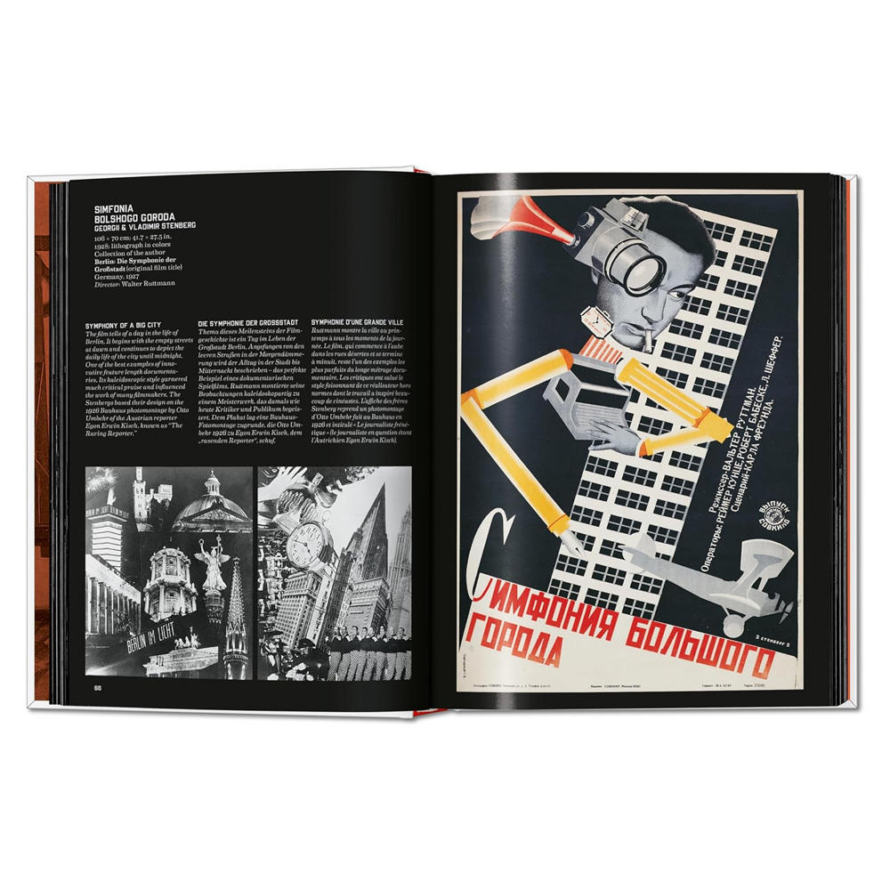 Film Posters of the Russian Avant-Garde. 45th Ed.　映画ポスター作品集　ロシアンアバンギャルド