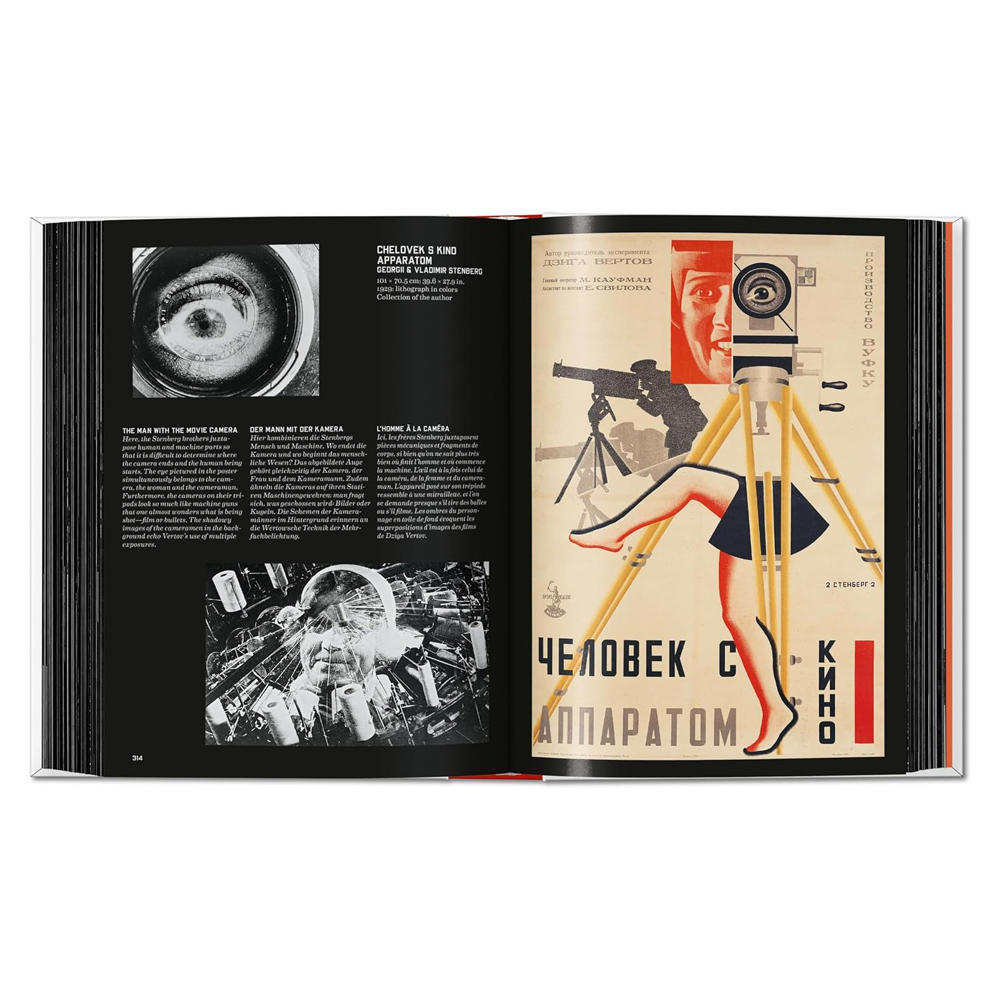 Film Posters of the Russian Avant-Garde. 45th Ed.　映画ポスター作品集　ロシアンアバンギャルド