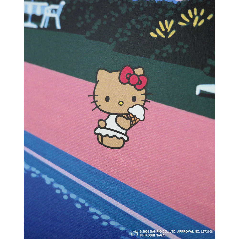 HIROSHI NAGAI（永井博） × HELLO KITTY （ハローキティ） ポスター / KTHN-PT Untitled 5