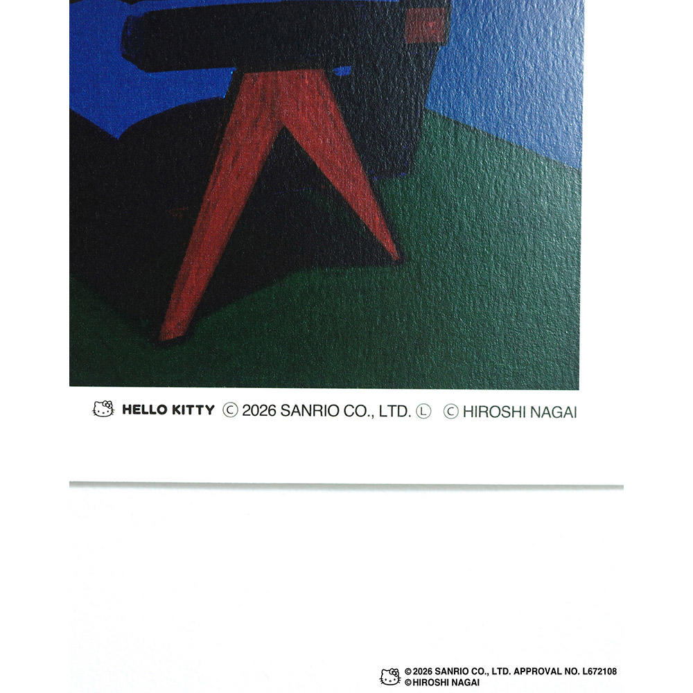 HIROSHI NAGAI（永井博） × HELLO KITTY （ハローキティ） ポスター / KTHN-PT Untitled 4