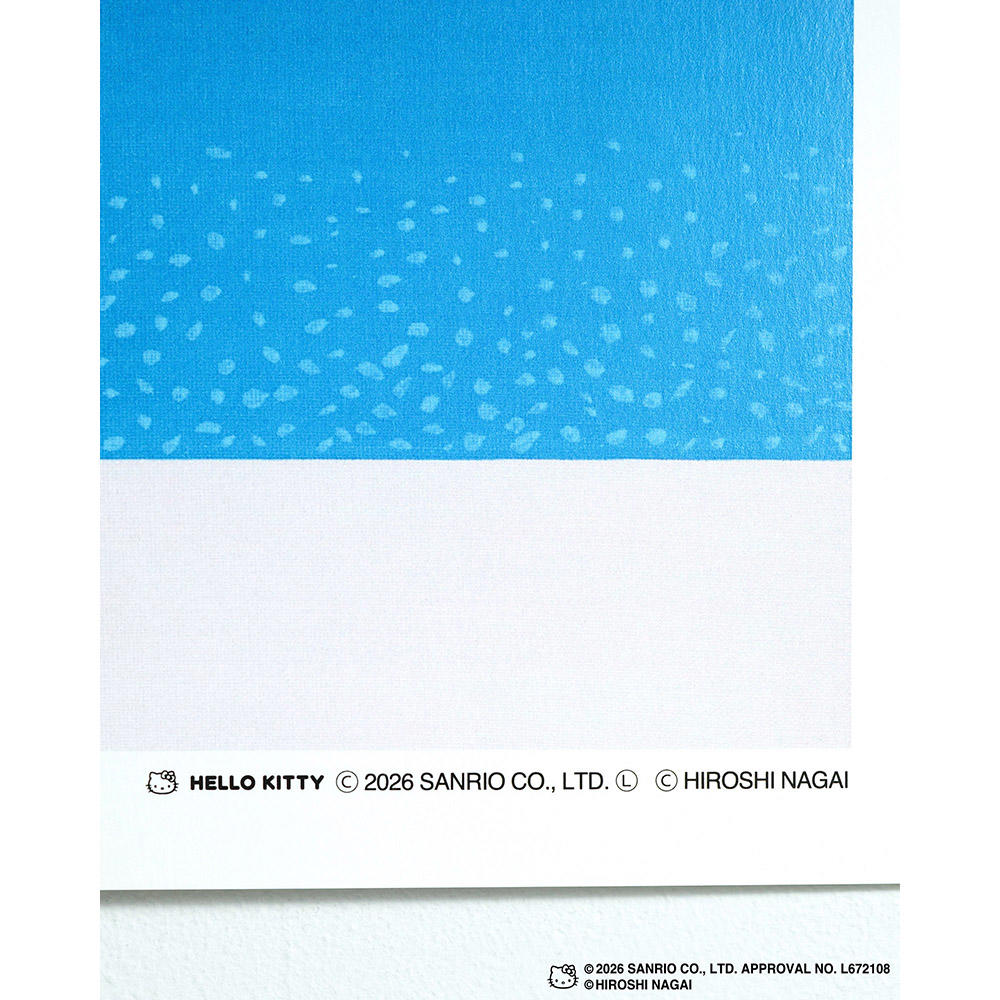 HIROSHI NAGAI（永井博） × HELLO KITTY （ハローキティ） ポスター / KTHN-PT Untitled 3