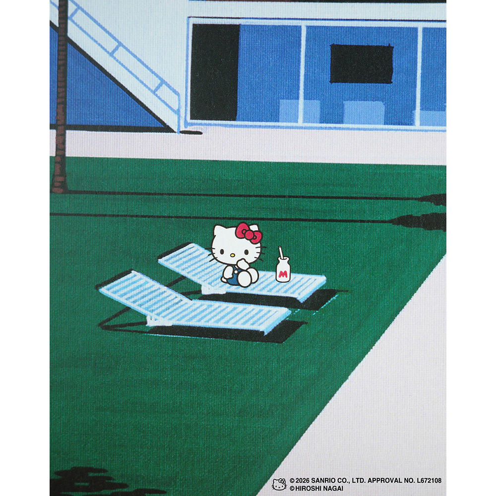 HIROSHI NAGAI（永井博） × HELLO KITTY （ハローキティ） ポスター / KTHN-PT Untitled 3