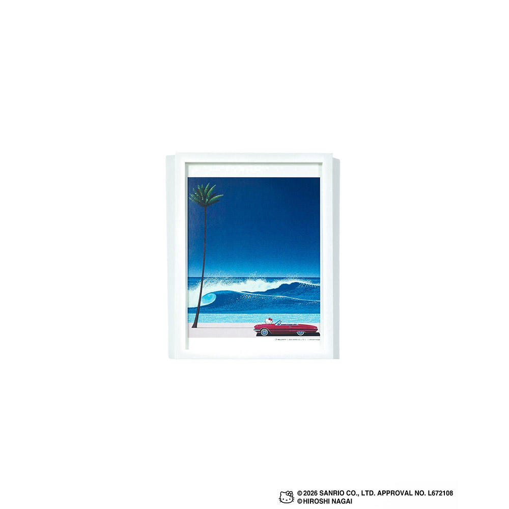 HIROSHI NAGAI（永井博） × HELLO KITTY （ハローキティ） ポスター / KTHN-PT Untitled 2
