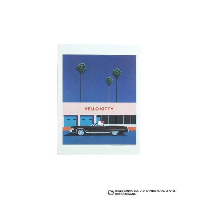 HIROSHI NAGAI（永井博） × HELLO KITTY （ハローキティ） ポスター / KTHN-PT Untitled 1