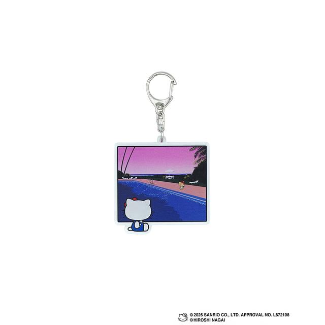 HIROSHI NAGAI（永井博） × HELLO KITTY （ハローキティ） KEY HOLDER / KTHN-AKS Untitled 5