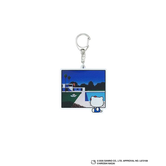 HIROSHI NAGAI（永井博） × HELLO KITTY （ハローキティ） KEY HOLDER / KTHN-AKS Untitled 3