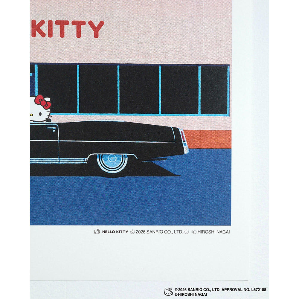HIROSHI NAGAI（永井博） × HELLO KITTY （ハローキティ） ポスター / KTHN-PT Untitled 1