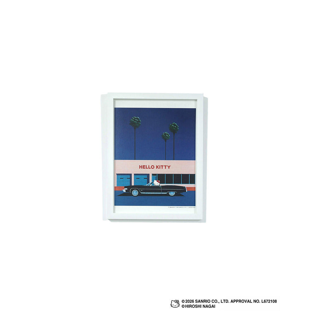 HIROSHI NAGAI（永井博） × HELLO KITTY （ハローキティ） ポスター / KTHN-PT Untitled 1