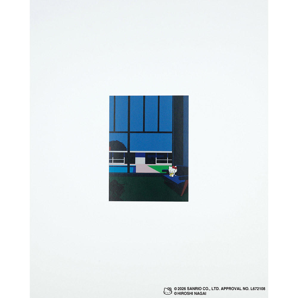 HIROSHI NAGAI（永井博） × HELLO KITTY （ハローキティ） KEY HOLDER / KTHN-AKS Untitled 4