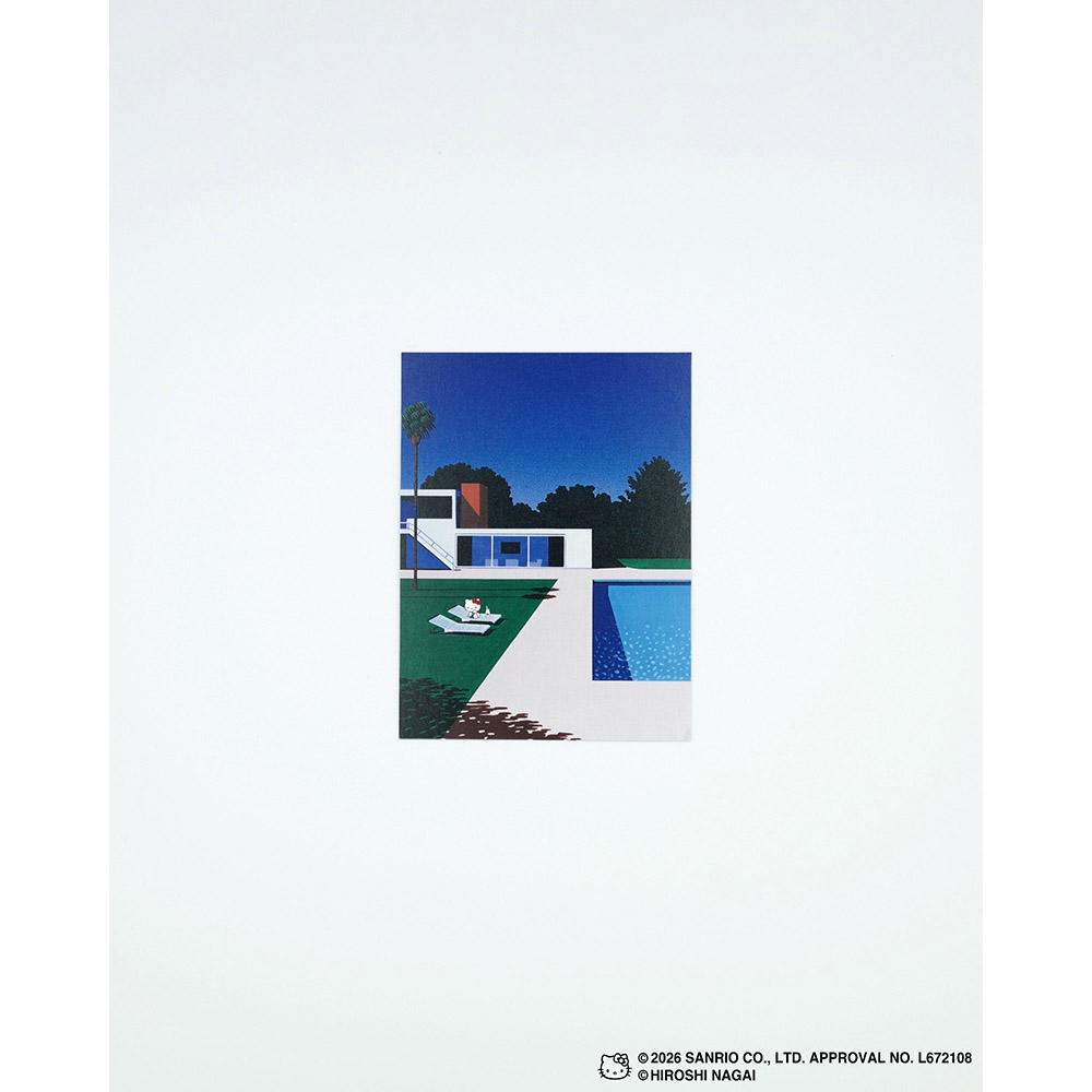 HIROSHI NAGAI（永井博） × HELLO KITTY （ハローキティ） KEY HOLDER / KTHN-AKS Untitled 3