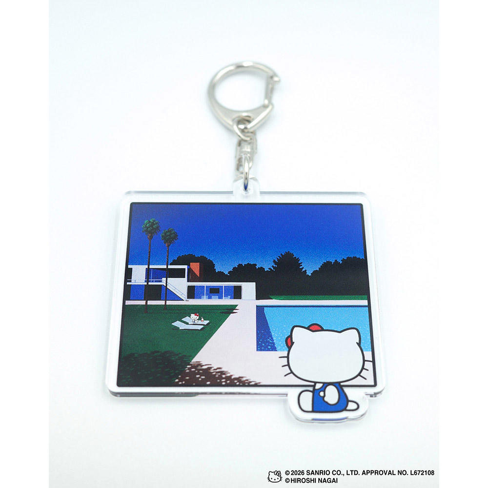 HIROSHI NAGAI（永井博） × HELLO KITTY （ハローキティ） KEY HOLDER / KTHN-AKS Untitled 3