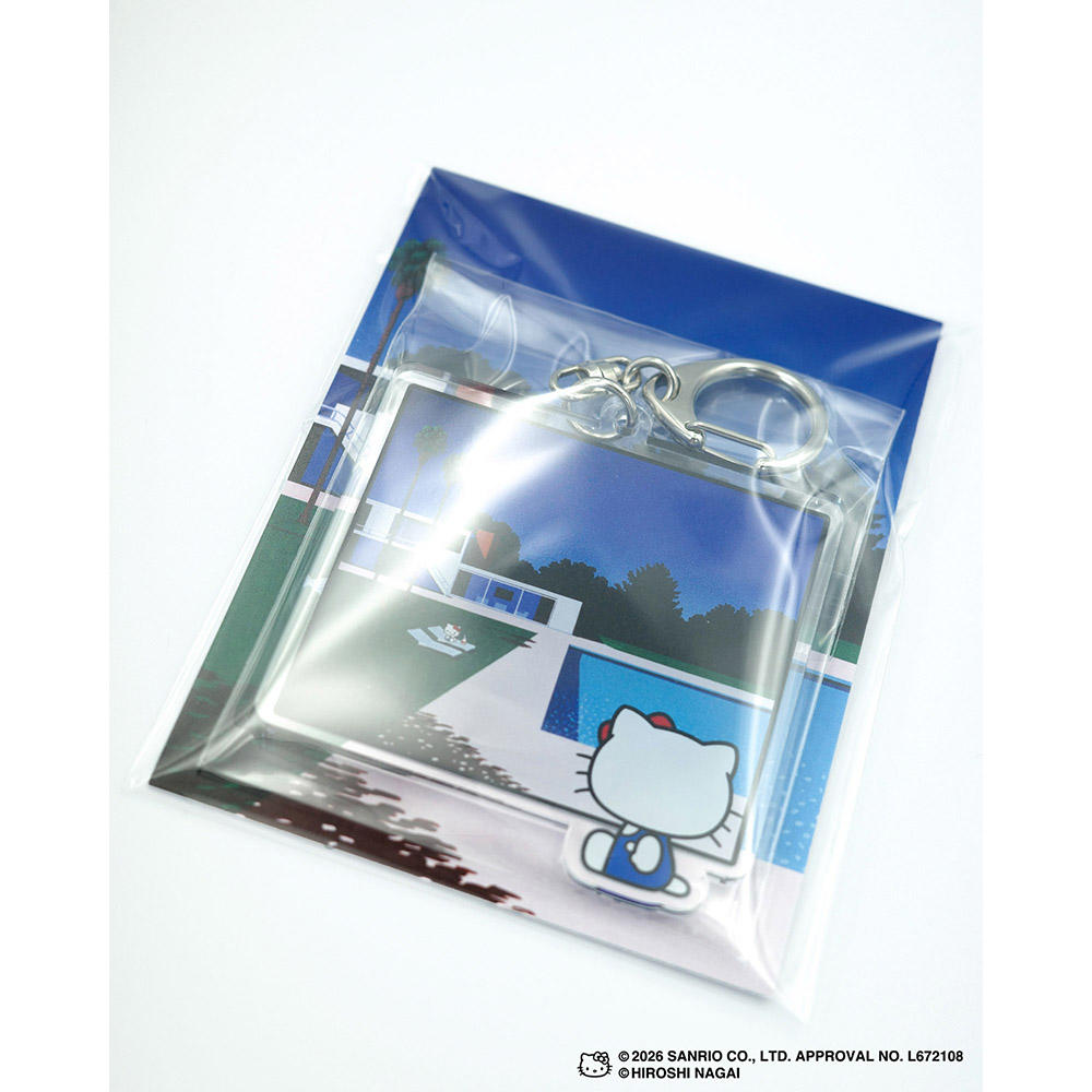 HIROSHI NAGAI（永井博） × HELLO KITTY （ハローキティ） KEY HOLDER / KTHN-AKS Untitled 3