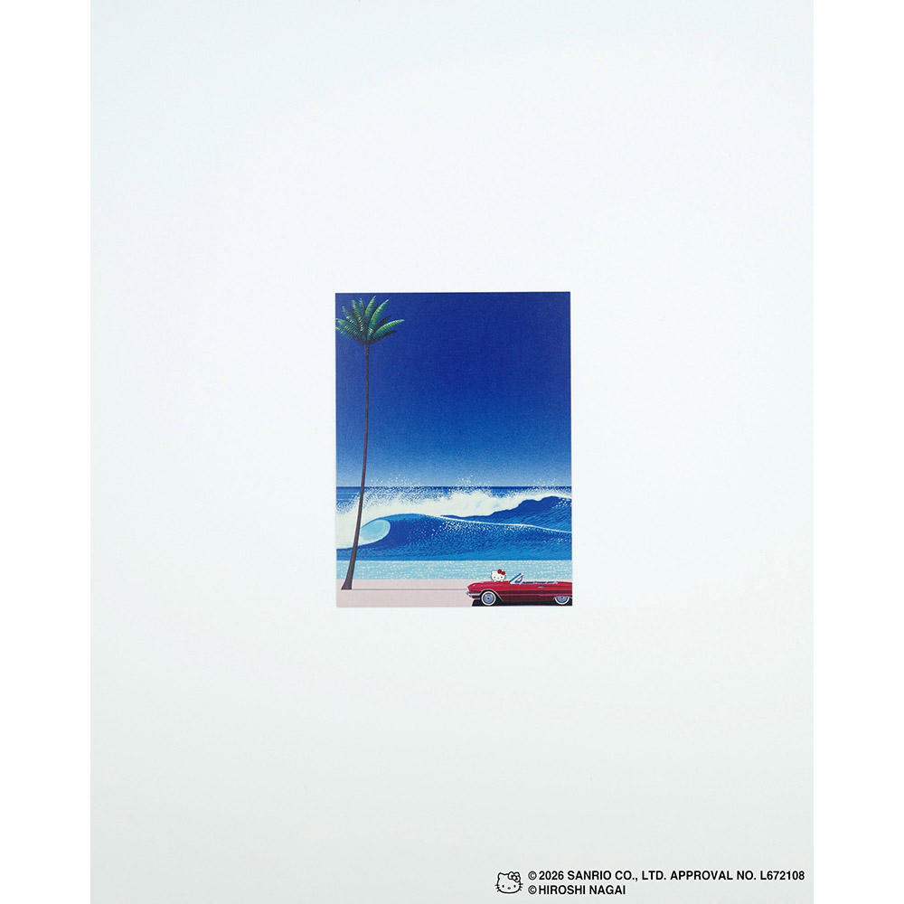 HIROSHI NAGAI（永井博） × HELLO KITTY （ハローキティ） KEY HOLDER / KTHN-AKS Untitled 2
