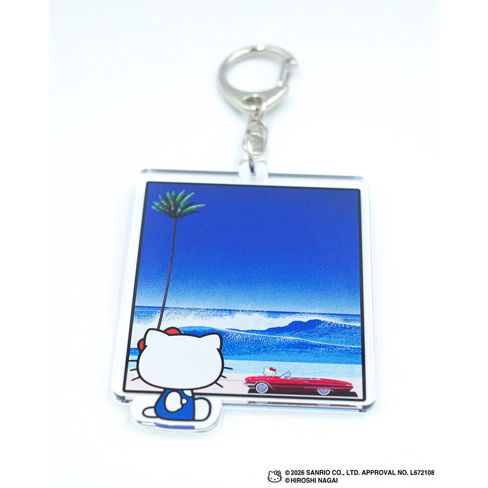 HIROSHI NAGAI（永井博） × HELLO KITTY （ハローキティ） KEY HOLDER / KTHN-AKS Untitled 2