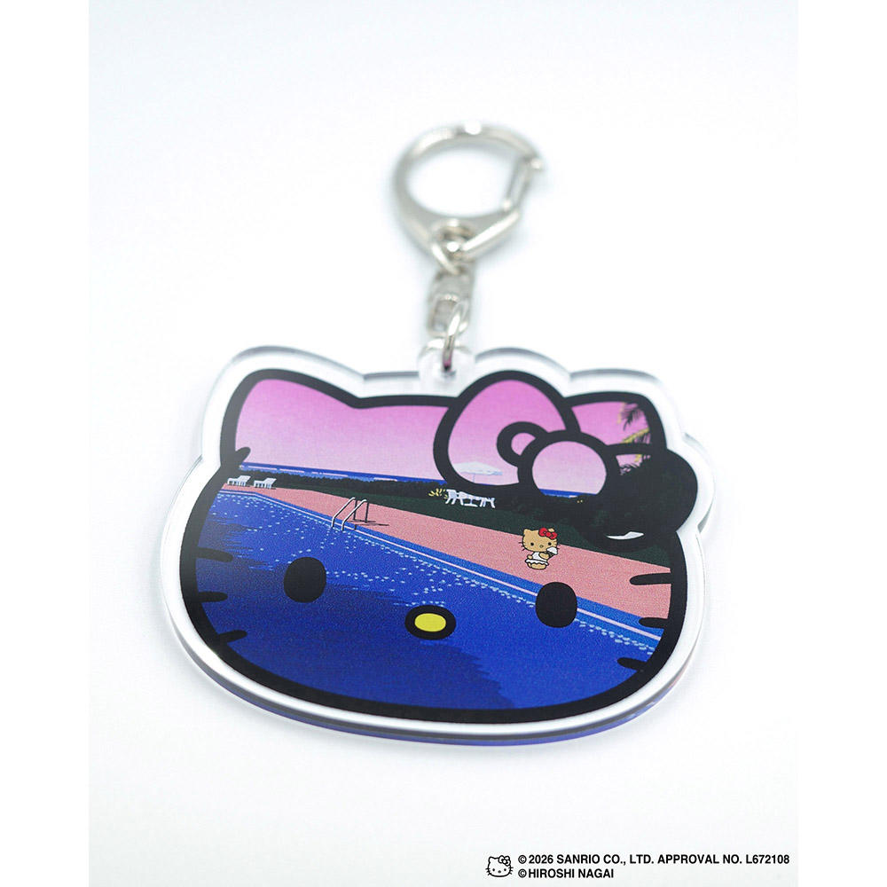 HIROSHI NAGAI（永井博） × HELLO KITTY （ハローキティ） KEY HOLDER / KTHN-AKF Untitled 5