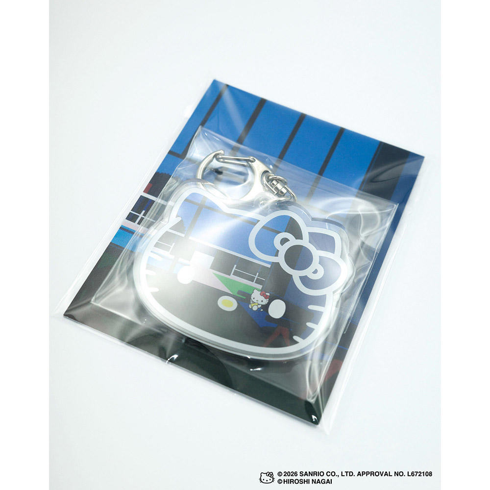HIROSHI NAGAI（永井博） × HELLO KITTY （ハローキティ） KEY HOLDER / KTHN-AKF Untitled 4