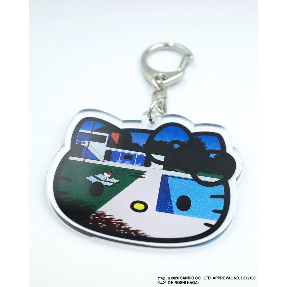 HIROSHI NAGAI（永井博） × HELLO KITTY （ハローキティ） KEY HOLDER / KTHN-AKF Untitled 3