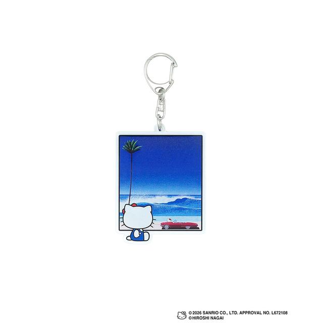 HIROSHI NAGAI（永井博） × HELLO KITTY （ハローキティ） KEY HOLDER / KTHN-AKS Untitled 2
