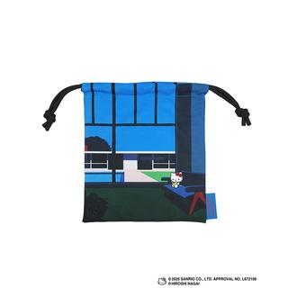 HIROSHI NAGAI（永井博） × HELLO KITTY （ハローキティ） DRAWSTRING BAG / KTHN-DB Untitled 4