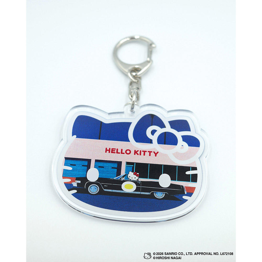 HIROSHI NAGAI（永井博） × HELLO KITTY （ハローキティ）KEY HOLDER / KTHN-AKF Untitled 1
