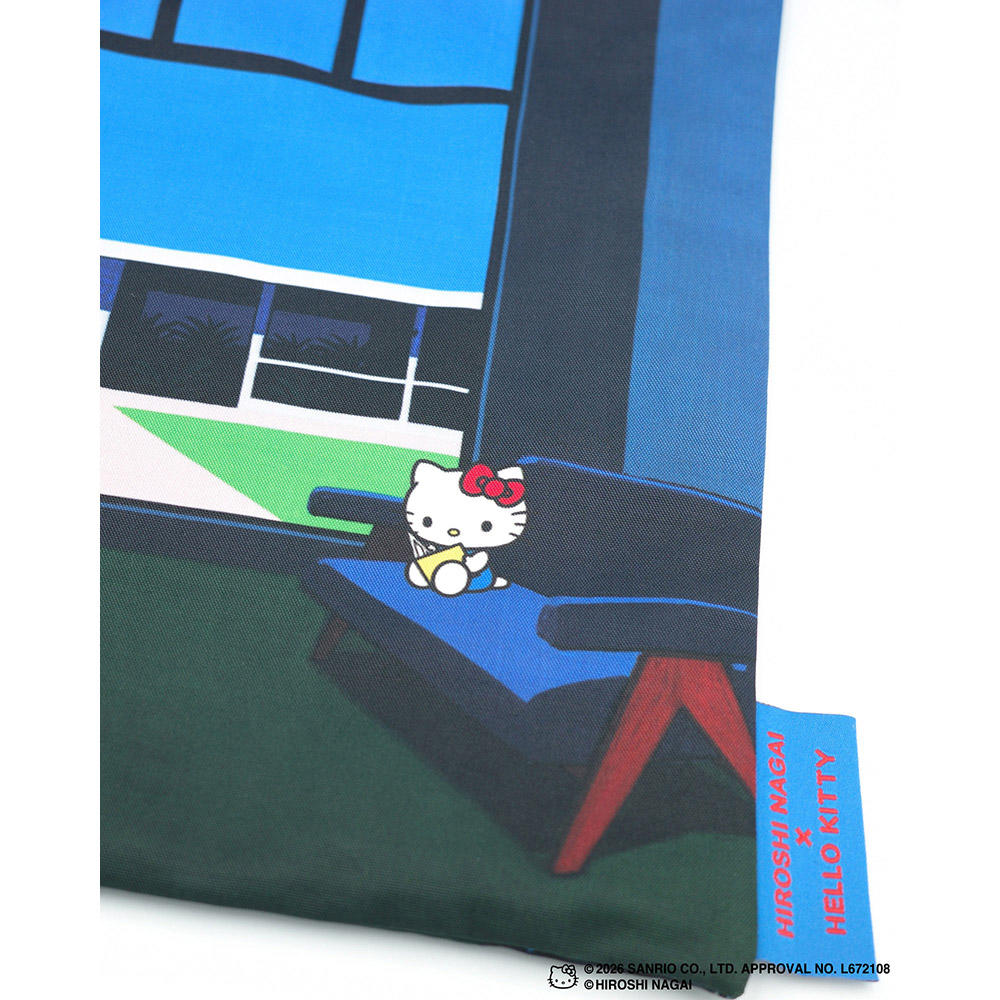 HIROSHI NAGAI（永井博） × HELLO KITTY （ハローキティ） DRAWSTRING BAG / KTHN-DB Untitled 4