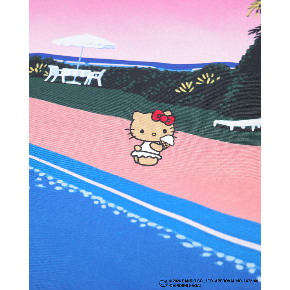 HIROSHI NAGAI（永井博） × HELLO KITTY （ハローキティ） KNAPSACK / KTHN-KS Untitled 5