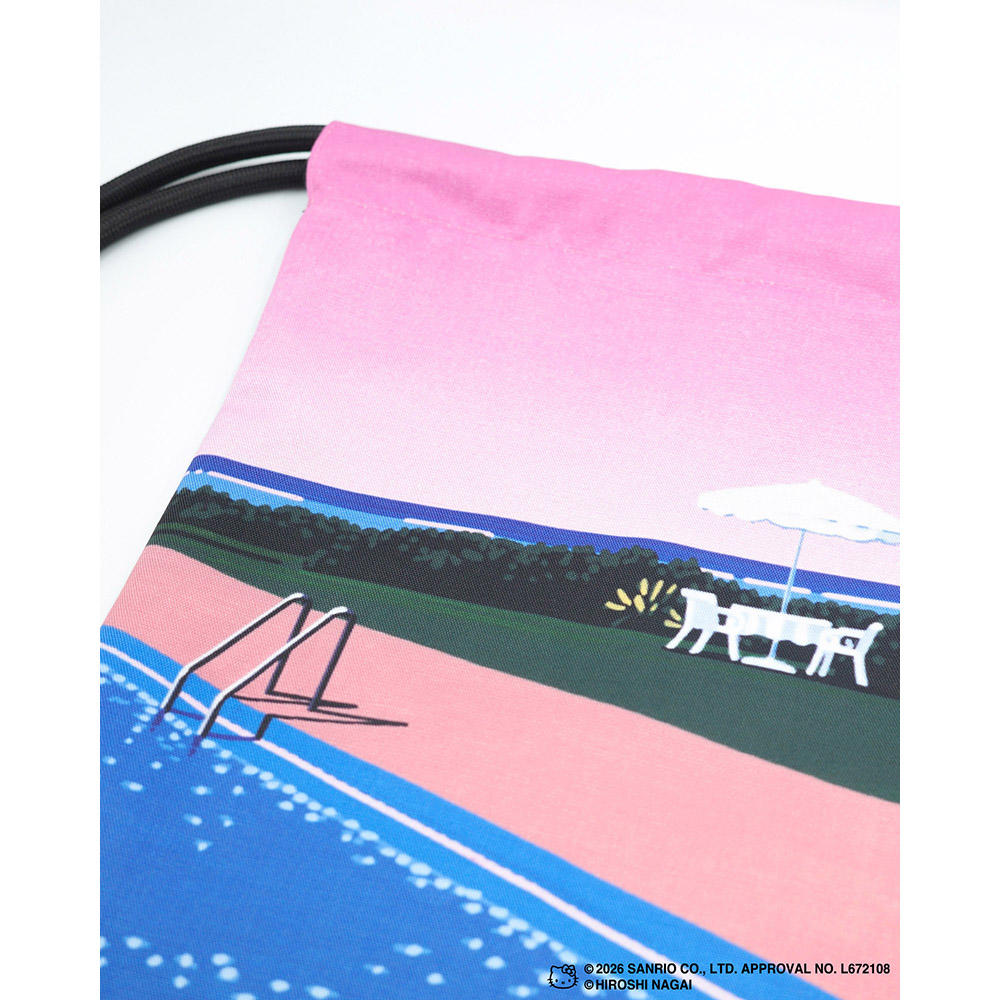 HIROSHI NAGAI（永井博） × HELLO KITTY （ハローキティ） KNAPSACK / KTHN-KS Untitled 5