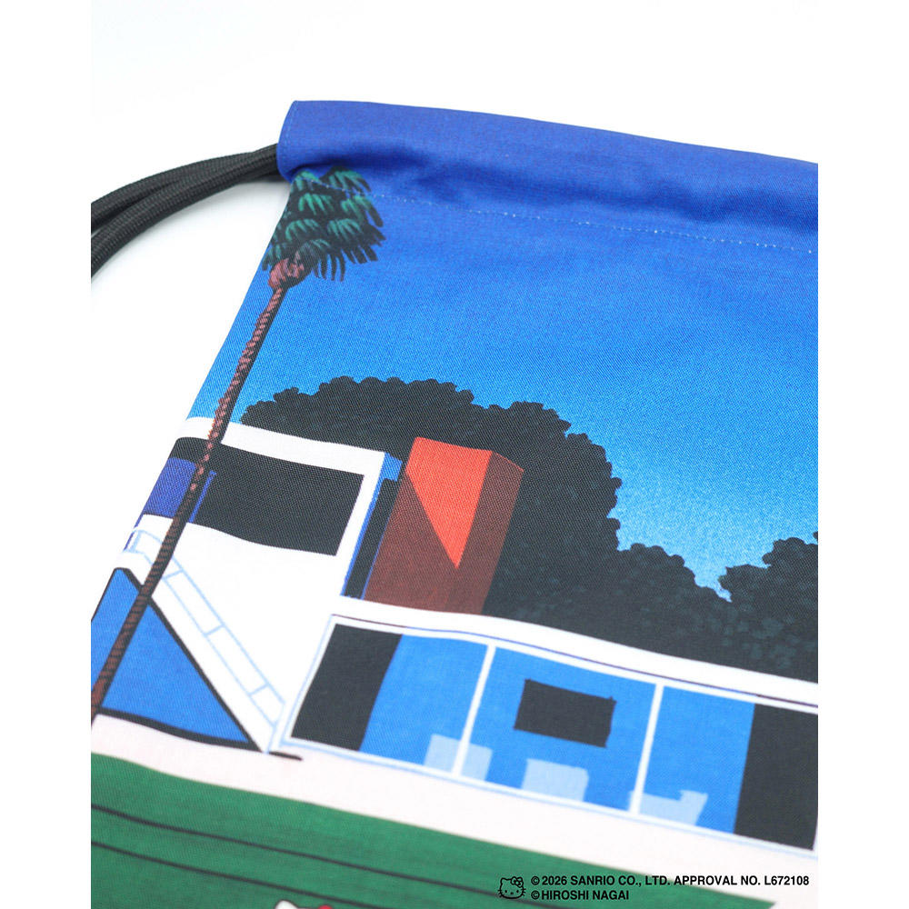 HIROSHI NAGAI（永井博） × HELLO KITTY （ハローキティ） KNAPSACK / KTHN-KS Untitled 3