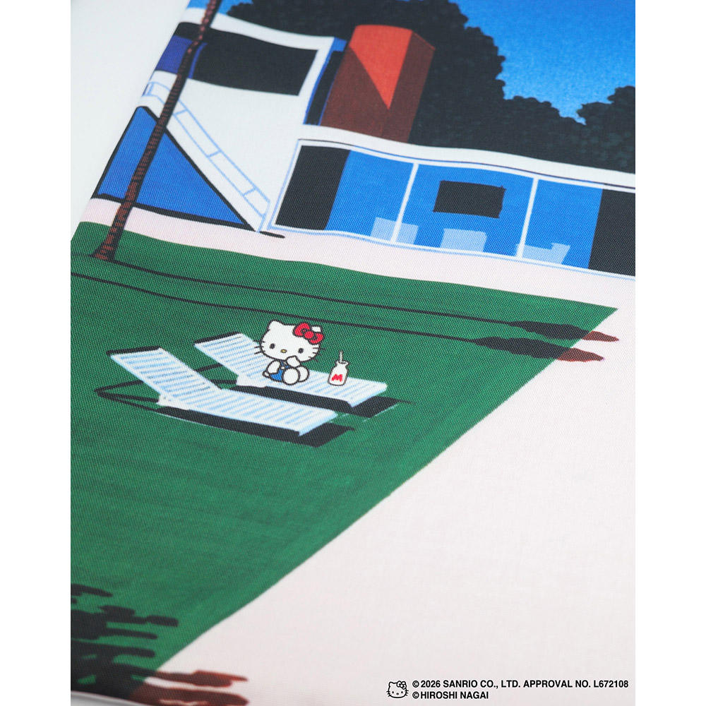 HIROSHI NAGAI（永井博） × HELLO KITTY （ハローキティ） KNAPSACK / KTHN-KS Untitled 3