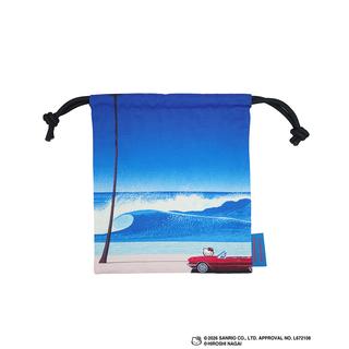 HIROSHI NAGAI（永井博） × HELLO KITTY （ハローキティ） DRAWSTRING BAG / KTHN-DB Untitled 2