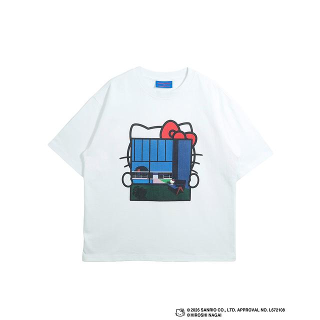 HIROSHI NAGAI（永井博） × HELLO KITTY （ハローキティ）S/S　Tシャツ/ KTHN-ST Untitled 4