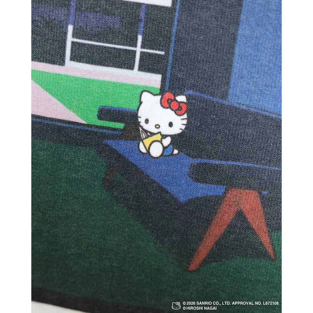 HIROSHI NAGAI（永井博） × HELLO KITTY （ハローキティ）S/S　Tシャツ/ KTHN-ST Untitled 4