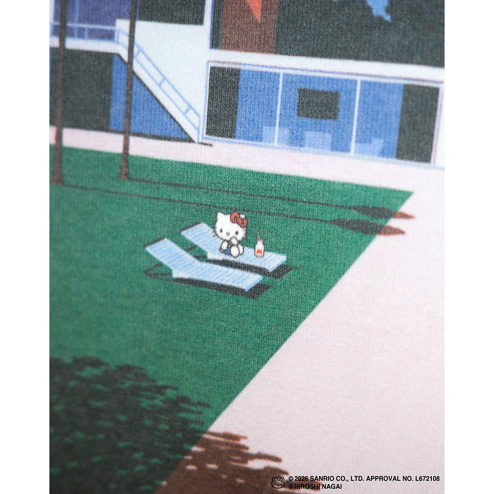HIROSHI NAGAI（永井博） × HELLO KITTY （ハローキティ）S/S　Tシャツ / KTHN-ST Untitled 3