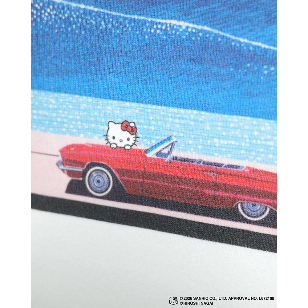 HIROSHI NAGAI（永井博） × HELLO KITTY （ハローキティ）S/S　Tシャツ / KTHN-ST Untitled 2