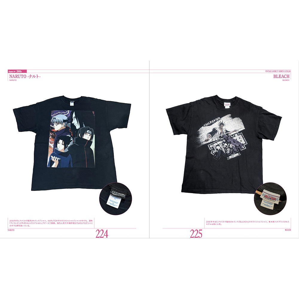 【予約】ヴィンテージ アニメTシャツ カタログ ※8月26日発売予定（発売後順次発送）