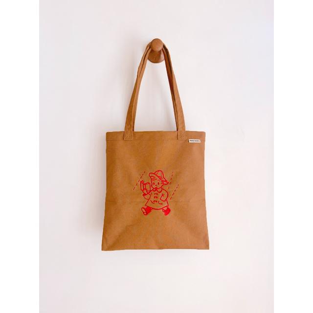 【予約受付中】【蔦屋書店感謝祭_202609】millvalley OSAMU GOODS magazine bag_brown ※2026年9月4日発売以降順次発送予定）