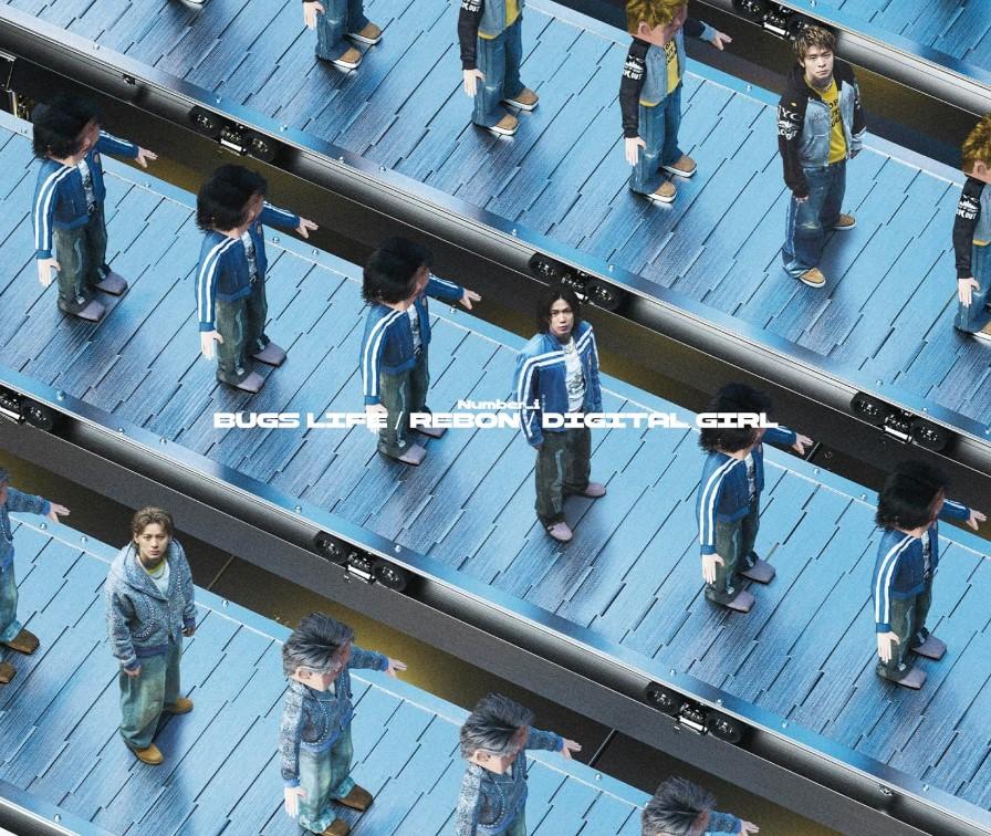 【予約・ポイント５倍】 9/23発売 Number_i REBON／BUGS LIFE／DIGITAL GIRL 初回盤A 初回盤B CD+DVD セット シングル