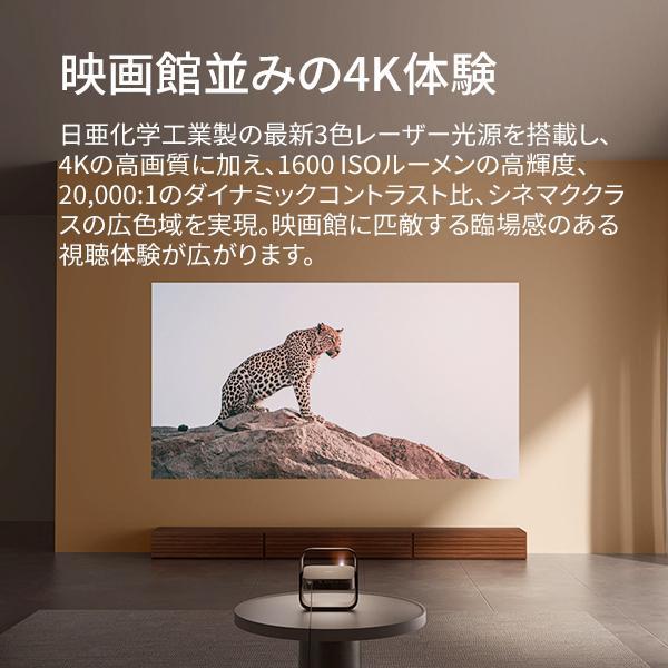 【発売記念セール価格】XGIMI(エクスジミー)Elfin Flip 4K