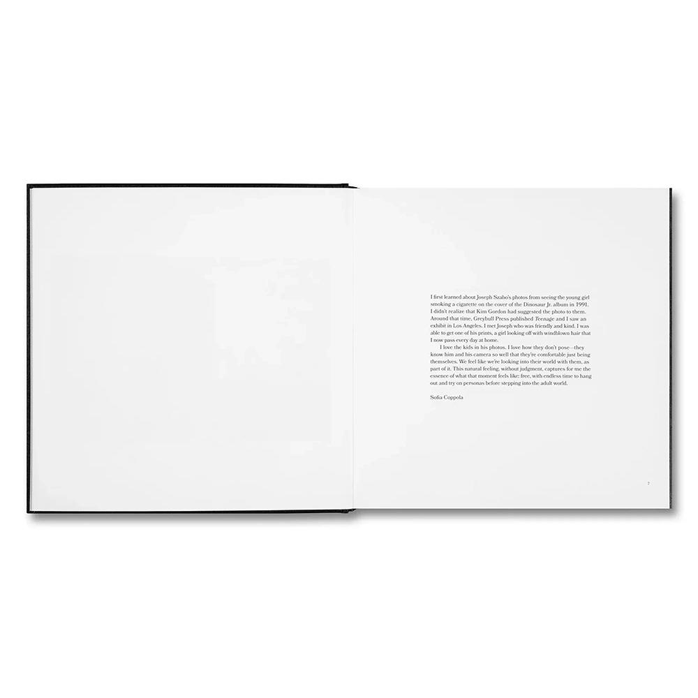 【予約】AMERICAN TEEN by Joseph Szabo（ジョセフ・スザボ）作品集　※8月下旬〜9月入荷予定