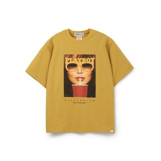 Playboy 1982マガジンカバーTシャツ-イエロー