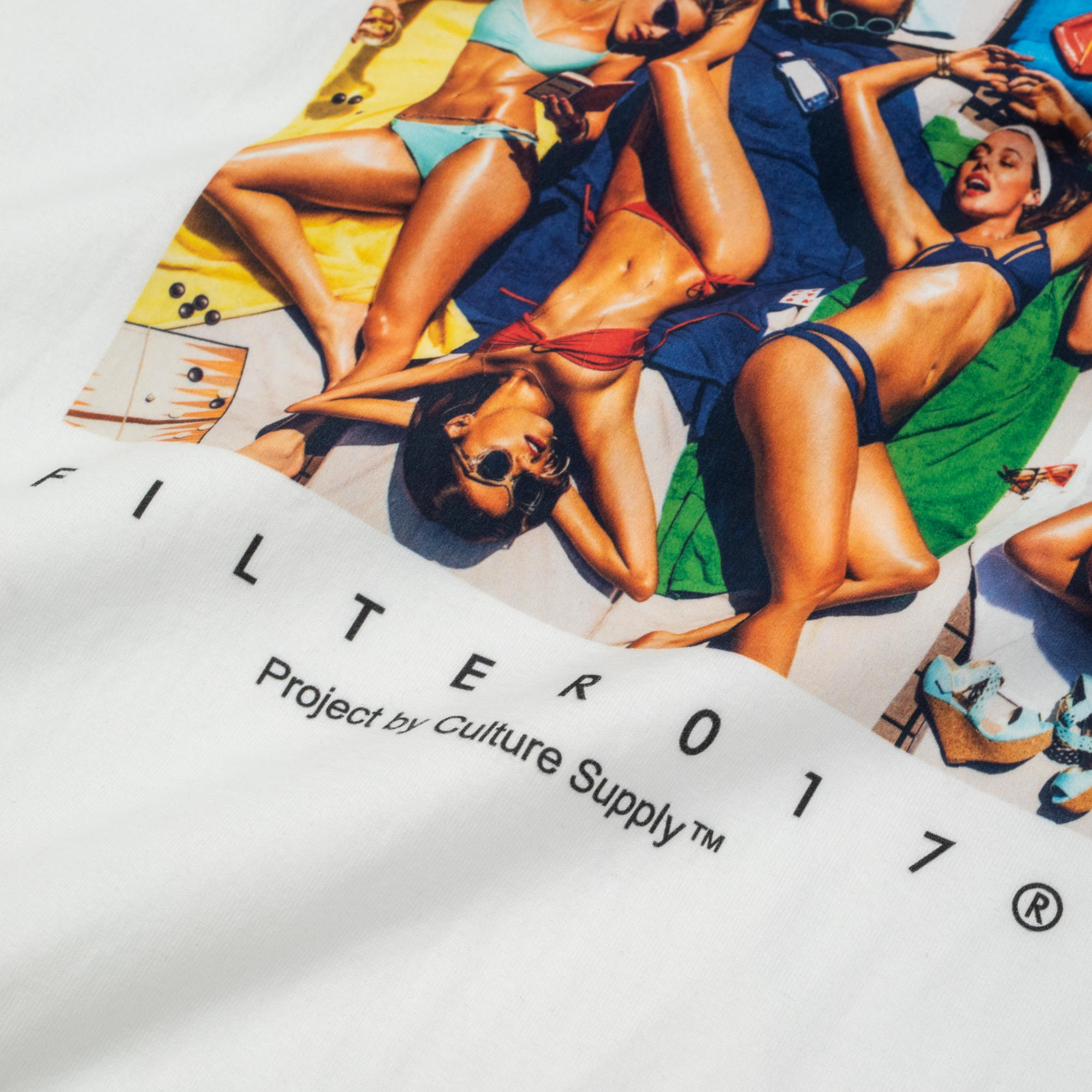Playboy 2015マガジンカバーTシャツ-ホワイト