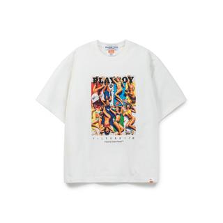 Playboy 2015マガジンカバーTシャツ-ホワイト