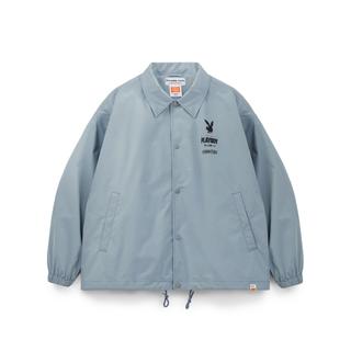 Playboy バニーガールコーチジャケット-ブルー 