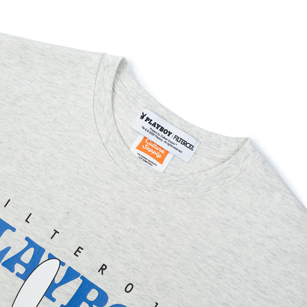Playboy ブックラビットTシャツ-スノーホワイト