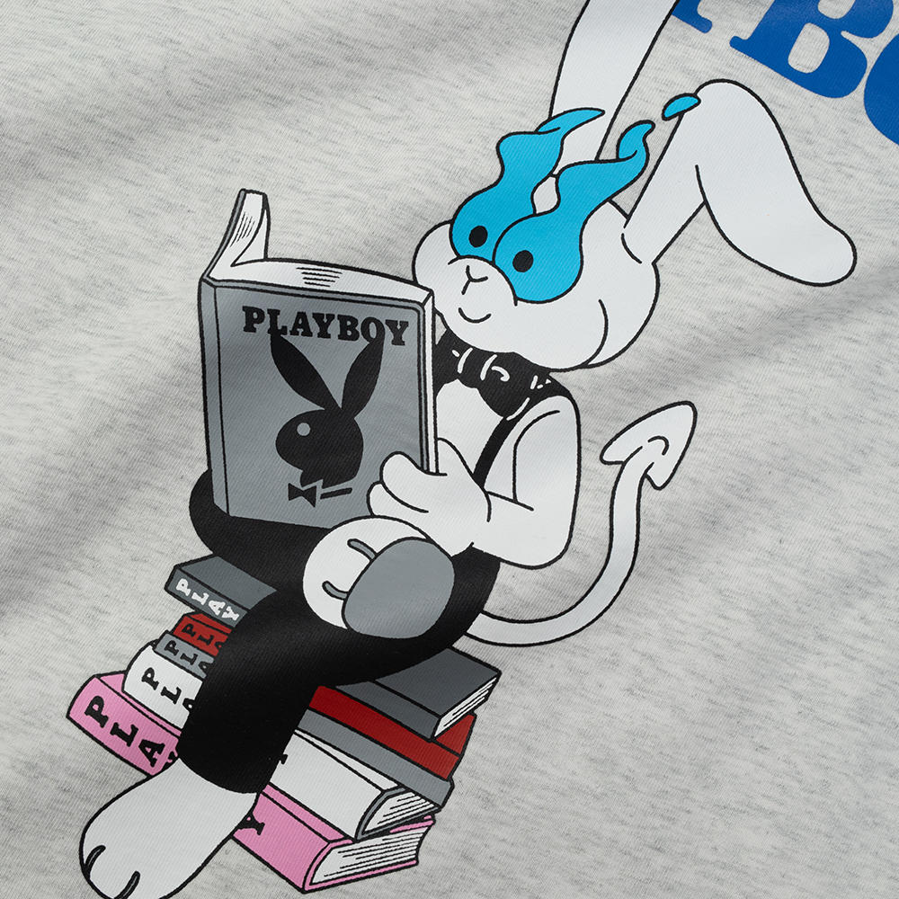 Playboy ブックラビットTシャツ-スノーホワイト